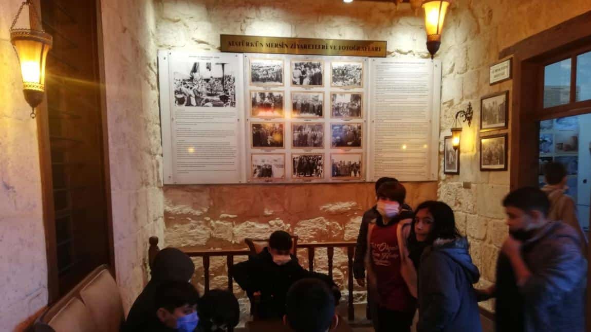 Okulumuz Öğrencileri Mustafa Erim Kent Tarihi Müzesini Gezdiler